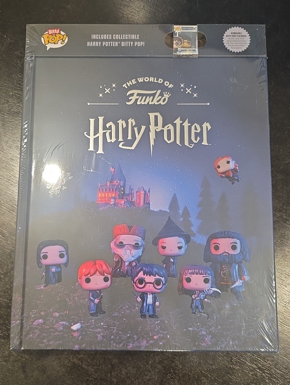 NEW SEALED! Funko Harry Potter Collector Book - Navy Blue & Multicolor Artwork